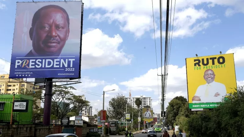 The latest news on the preliminary results of the Kenya election