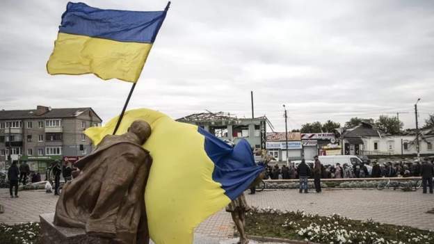 Ukrainian forces have taken back control of many areas from Russian forces.