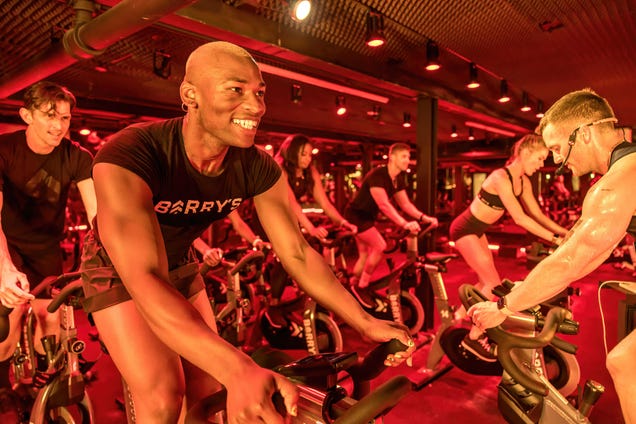 Did Barry just got into the crowded indoor cycling world market